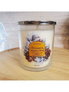 Bath and Body Works Cinnamon Caramel Swirl Candle